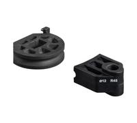 Roller Rouleau segment de flexion et pièce coulissante diamètre 12 R45 Quantité:1