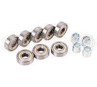 Roller roulement à billes aBEC7 carbone nils 8 prises 4 pièces