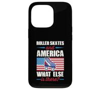 Roller Skates and America What Else is There 4 Juillet Coque pour iPhone 13 Pro