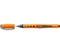 Tintenroller - STABILO worker+ - fein - Einzelstift - schwarz fein schwarz