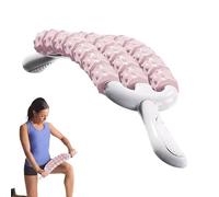Roller Stick, Body Massage Tool, Three-Row Deep Tissue Design, Flexible Bendable Rod, Muscle Relaxation Aid, Ideal for Physical Recovery, Legs, Runners, Yoga, 18.5x3.54x1.97in
