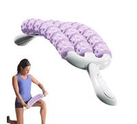 Roller Stick, Body Stick, Deep Tissue Tool, Bendable Relaxation Sticks, Three-Row Massager for Physical Recovery Legs Runners Arms Yoga Calves Back Shoulder, 18.5x3.54x1.97 inches