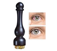 Roller Visage, Massager Bois Léger Portable, Accessoire De Massage Des Yeux, pour le Corps le Visage le Spa Crânien à Domicile en Salon en Voyage