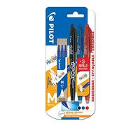 Rollerball Frixion Ball, 0, 7mm Effaçable + Recharge Bleue