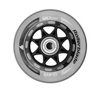 Rollerblade 90MM/SG9 Wheel/Bearing XT, 8 Roues de Roller, Roues de Rechange, Unisexe, Transparent, 90 mm/SG9