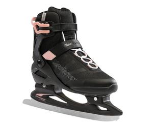 Rollerblade Bladerunner Ice Igniter Patins à Glace pour Femme Noir et Or Rose