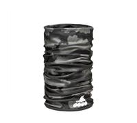 Rollerblade Chauffe-cou réversible - Écharpe tubulaire avec fonction réversible, noir/imprimé nuages, style polyvalent pour le quotidien et le patinage, unisexe, taille unique