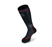 Rollerblade Chaussettes hautes performances pour homme, roller, multi sport, noir et rouge