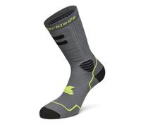 Rollerblade HIGH PERFORMANCE SOCKS, Chaussettes de roller, pour homme, chaussettes de sport pour adulte, unisexe, gris/vert