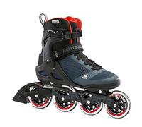 Rollerblade Macroblade 90 Rollers en Ligne pour Homme, Bleu/Orange, EU : 44 (UK : 9,5 / US : 10,5)