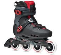 Rollerblade Maxxum XT Patins Alignés Fitness 90 mm/85 A Noir/Rouge