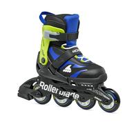 Rollerblade Microblade Rollers en Ligne pour garçons, Loisirs, Enfants, Noir/Bleu, Pointure 36,5-40,5