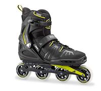 Rollerblade RB XL 345 Patins Unisexe pour Adulte Noir/Citron