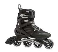 Rollerblade Rollers en Ligne pour Hommes ZETRABLADE 4, Noir/Argent, EU : 44,5 (UK : 10 / US : 11)