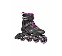 Rollerblade ZETRABLADE W Rollers en Ligne pour Femme, Rollers de Fitness, Noir/Rose, 38/38,5