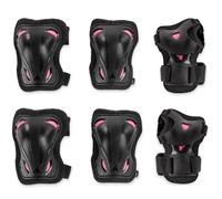 Rollerblade Skate Gear 3 Protecteur Femme, Noir/Framboise, m