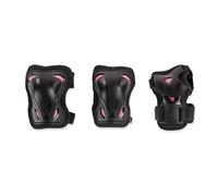 Kit de protections Rollerblade Skate Gear 3 noir rose femme - S