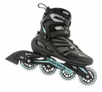 Rollerblade Zetrablade Rollers en Ligne pour Femme, Noir/Bleu Clair, 235
