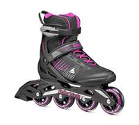 Rollerblade ZETRABLADE W Rollers en Ligne pour Femme, Rollers de Fitness, Noir/Rose, 39/40
