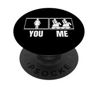 Rollercoaster Proud Funny Roller Coaster pour Femmes PopSockets PopGrip Adhésif
