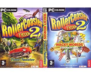 Rollercoaster Tycoon 2: Time Twister & Wacky Worlds
