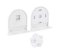 Rollerhouse Kit de réparation pour store enrouleur de 4,4 cm, supports de rechange, accessoires de pièces de store de fenêtre, tube d'ombrage de 45 mm