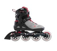 Rollerblade Macroblade 90 Rollers en Ligne pour Femme, Gris Neutre/Rose Paradis, EU : 42 (UK : 8 / US : 10)