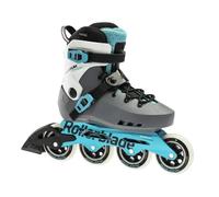 Rollers Femme Rollerblade Maxxum Xt - Anthracite/Aqua - Fitness - Skate To Ski Multicolore