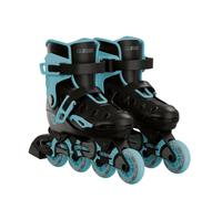 Rollers Go Skates Évolutifs 2en1, Taille 34 Au 37 Noir-bleu TU