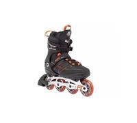 Rollers - K2 - Fit 80 Alu - Homme - Noir/Orange 43,5