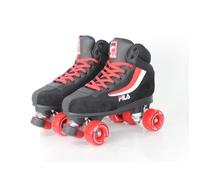 Rollers Quad Ace Rental - FILA - Mixte - Noir/Rouge - Pour Adulte - Sports Roller 45