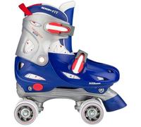 Rollers quad ajustables NIJDAM JUNIOR pour enfant - Bleu 27/30