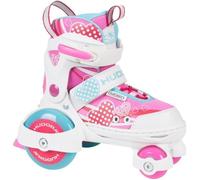 Rollers Quad pour Enfants HUDORA My First - Fille - Taille 30-33 - Rose - Sécurité et Stabilité