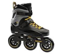 Rollers - Rollerblade RB 110 - Noir/Saffron - Taille 36,5 - Confort optimal - Coque dure 45,5