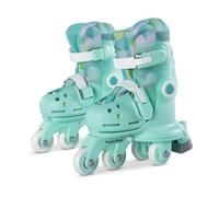 Rollers rose d'apprentissage - twista skates (24-28) yvolution vert TU