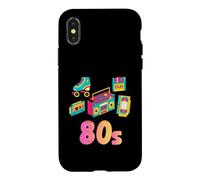 Rollers VHS rétro Cassette années 80 Coque pour iPhone X/XS