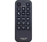 ROLLGAN AKB74815396 Télécommande de rechange compatible avec barre de son LG SH4Y SJ3 SJ4R DJ4YS DJ4Y-S SPJ4-S SH3B SJ4 SPH3B-W SJ4Y SJ4Y-S SK4D