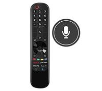 ROLLGAN AKB76040001 MR22GN Télécommande Vocale Remplacée Convient pour LG OLED42C24LA OLED55C24LA OLED83C24LA 60UQ90006LA Smart 4K Ultra HD HDR OLED,Mit Sprachfunktion und Benutzerhandbuch