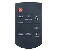 ROLLGAN N2QAYC000115 Télécommande de rechange compatible avec Panasonic Home Cinéma SU-HTB488 SU-HTB494 SU-HTB498 SC-HTB488EB SC-HTB488EG SC-HTB494EG SC-HTB498EB SU-HTB488EB SU-HTB488EB 8EG