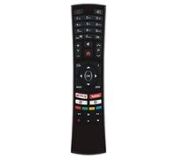 ROLLGAN Télécommande remplacée Compatible avec Telefunken TV D43U600M4CWII D43U700M4CWH D49U700M4CWH XU55E512 CELED32S419B3 JT-55UBS300 TE43292S31Y2P D43U297N4CWH D32H289N4CWI 55DTU652 32DTH531