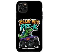 Rollin' Into Pre-K T-Rex Monster Truck New School Boys Coque pour iPhone 11 Pro Max