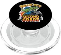 Rollin' Into Second Grade 2e année T-Rex Monster Truck PopSockets PopGrip pour MagSafe