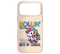 Rollin Through 100 Days of School Unicorn 100th Day Girls Coque pour iPhone 17 Pro Max