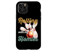 Rollin with My Homies Retro Bowling Femmes Hommes Coque pour iPhone 11 Pro