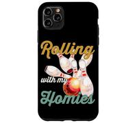 Rollin with My Homies Retro Bowling Femmes Hommes Coque pour iPhone 11 Pro Max