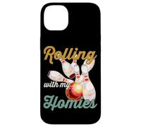 Rollin with My Homies Retro Bowling Femmes Hommes Coque pour iPhone 14 Plus