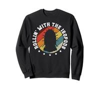 Rollin' with The Isopods Design pour Les Amateurs d'isopodes Sweatshirt