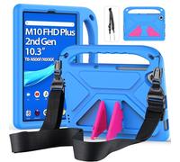 RollinCase Coque Enfant pour Lenovo Tab M10 FHD Plus 10,3 Pouces 2020, Bleu