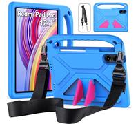 RollinCase Coque Enfant pour Redmi Pad Pro 12.1 Pouces 2024, Bleu