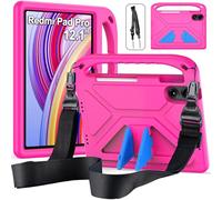 RollinCase Coque Enfant pour Redmi Pad Pro 12.1 Pouces 2024, Magenta